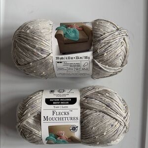 Flecks Mouchetures 
Color: silver lining
Size:6.53 oz each
